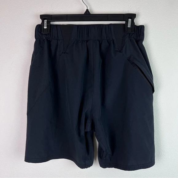 Gymshark Women's Shorts Black Size Small Loose Training Shorts Athletic Running - Picture 5 of 8